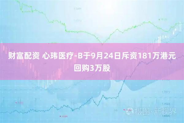 财富配资 心玮医疗-B于9月24日斥资181万港元回购3万股